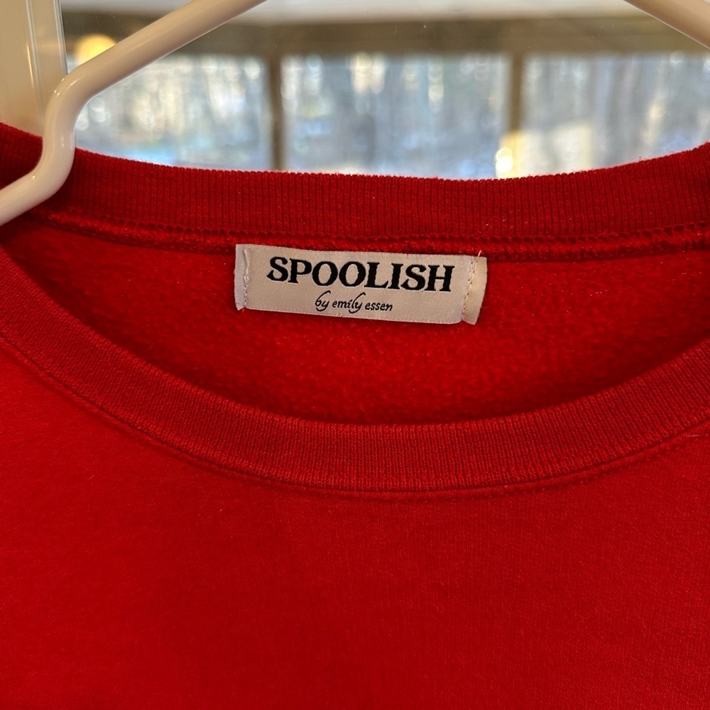Spoolish Embroidered Sweatshirt - Picture 4 of 4